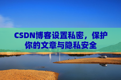 CSDN博客设置私密,保护你的文章与隐私安全
